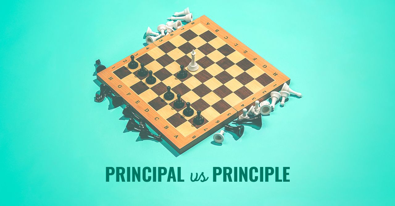 misuse of principal vs principle