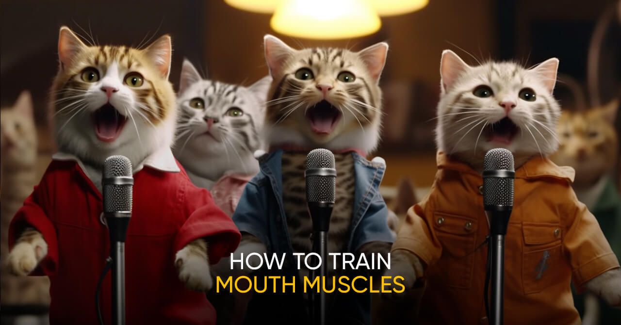 Train your mouth muscles