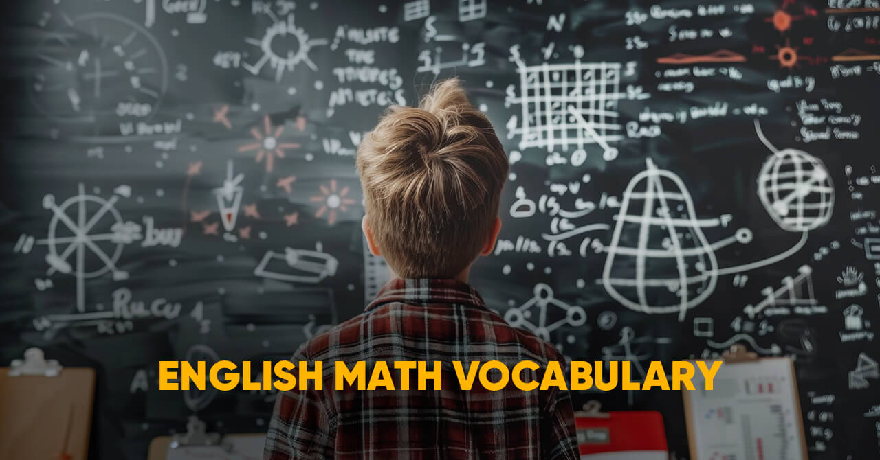 English Math Vocabulary Words