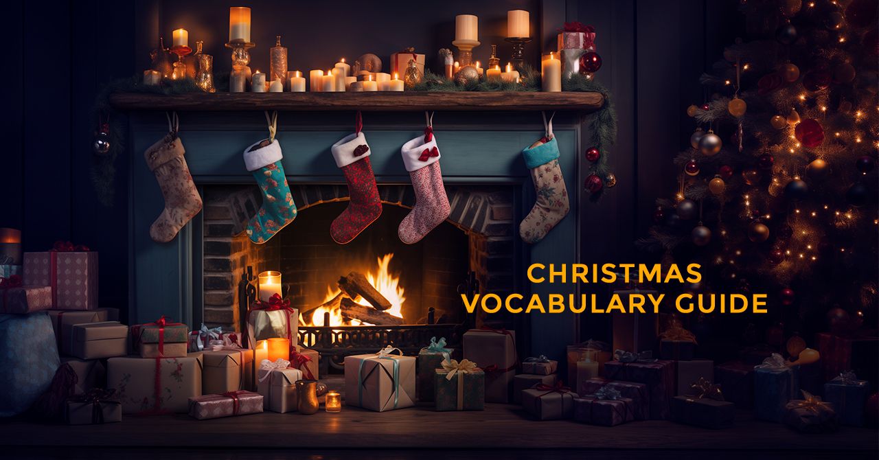 Christmas Vocabulary With Holiday Phrases