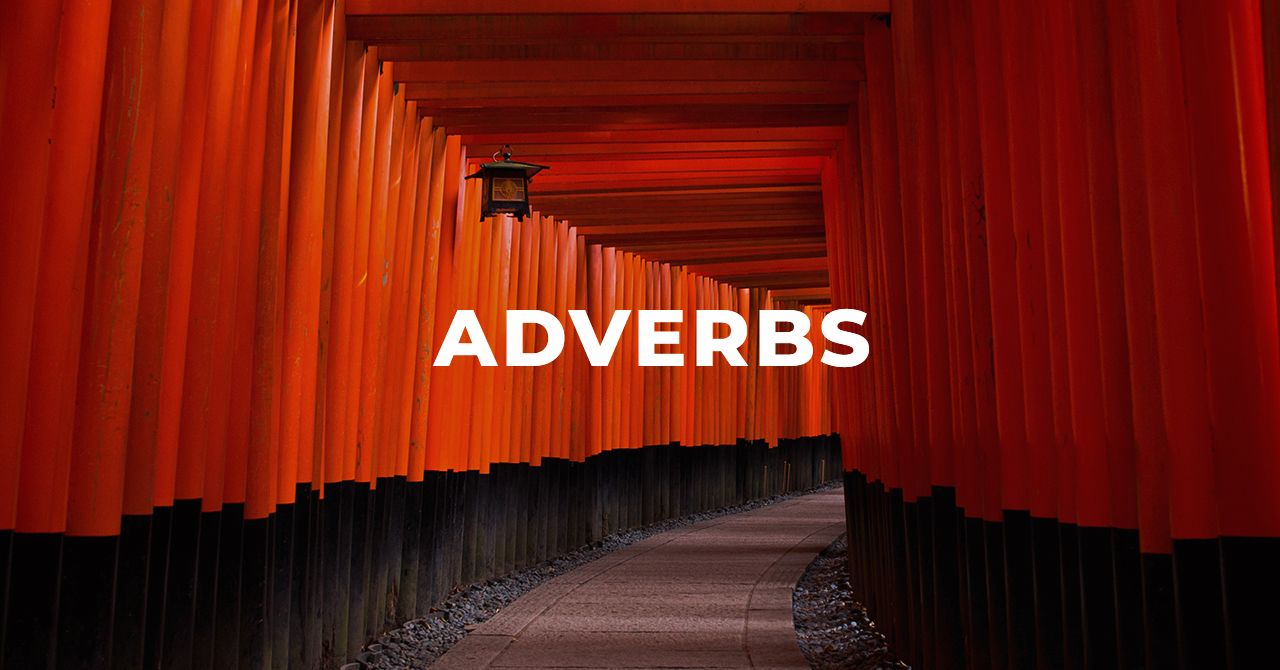 Englische Adverbs