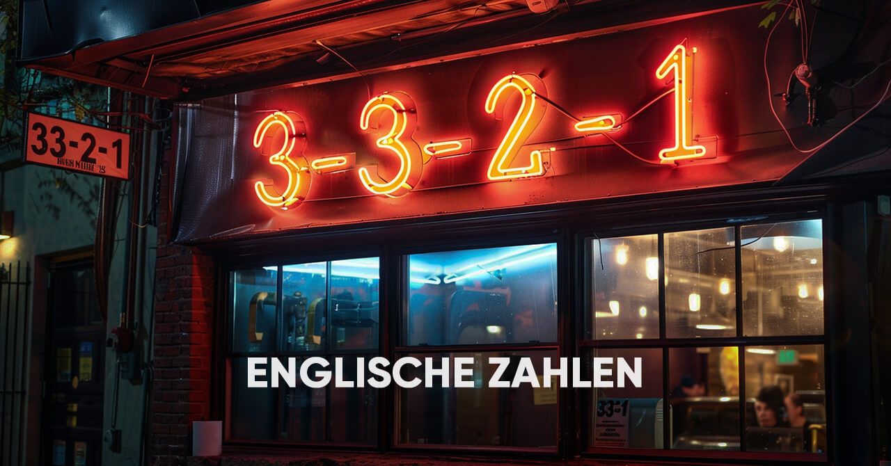 Zahlen auf Englisch 