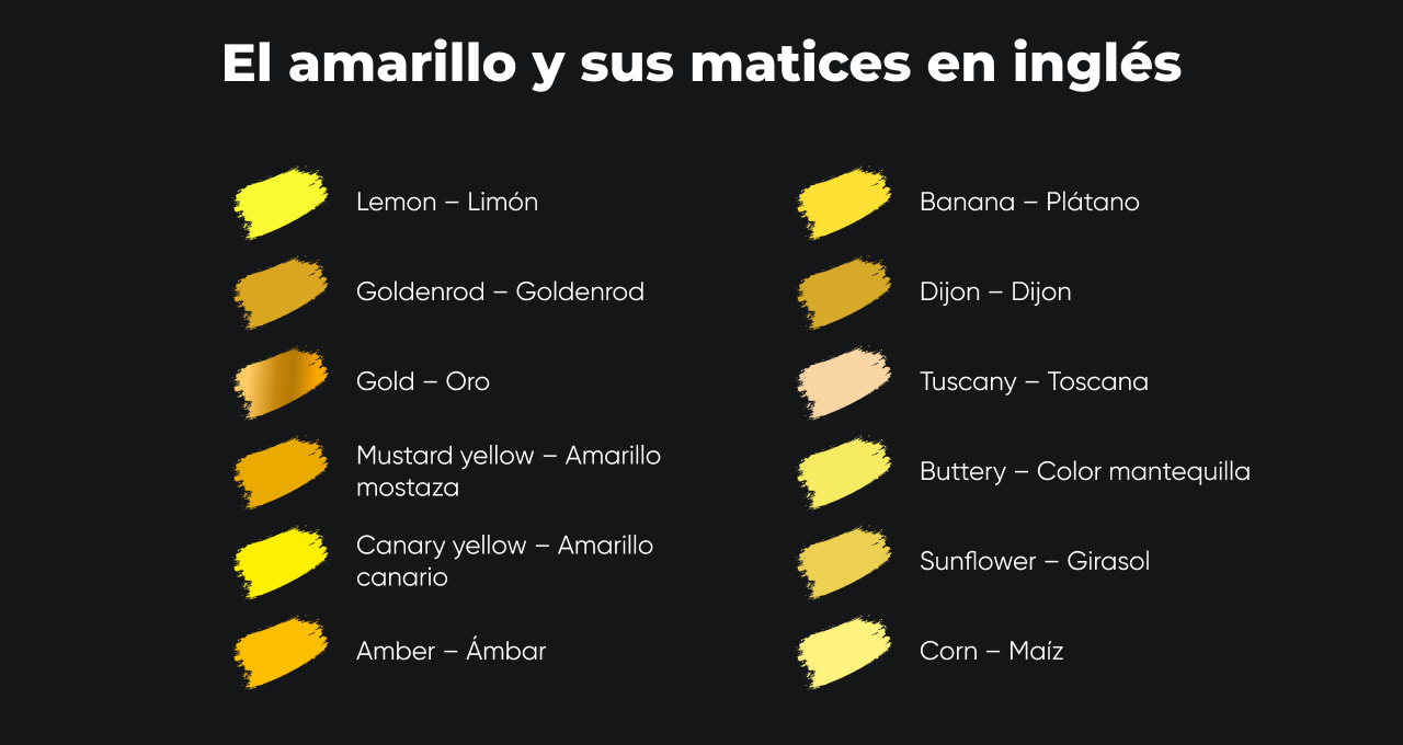 El amarillo