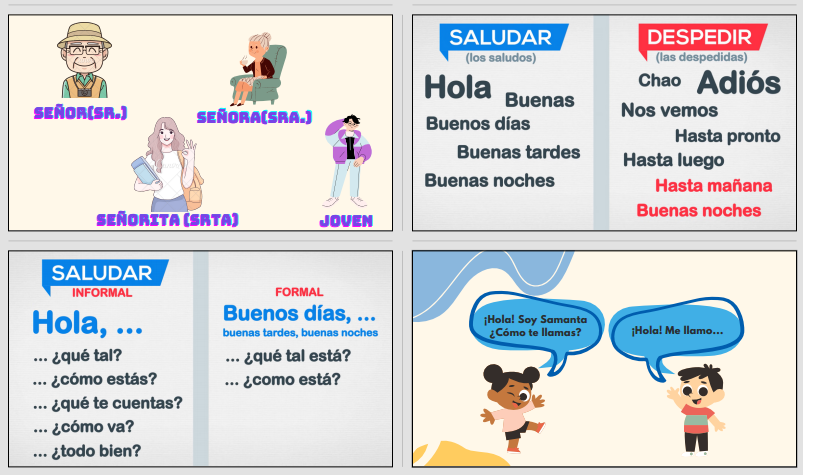 AULA 1] SALUDOS - Curso Grátis de Espanhol básico para iniciantes 