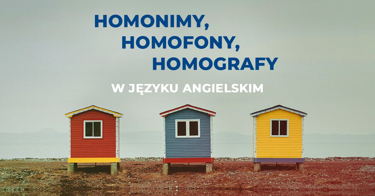 homonimy, homofony, homografy