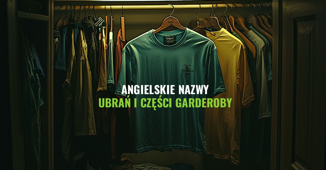 Nazwy ubrań po angielsku