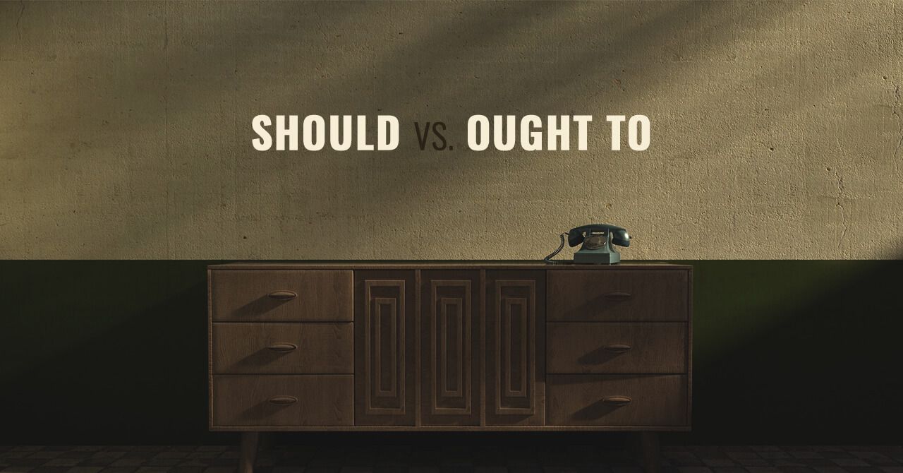 Should и Ought to